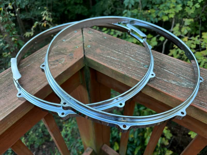 Yamaha 14" Die Cast Aluminum Hoop Set from Maple Custom Snare image 1