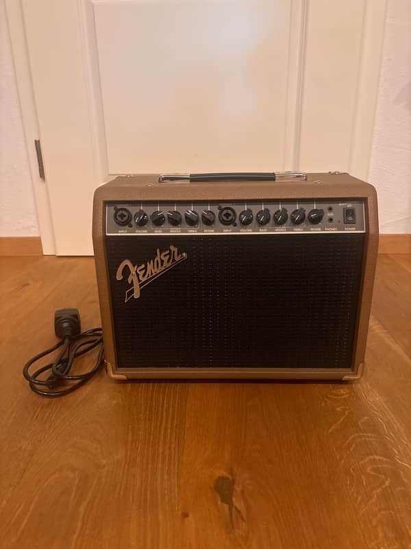 Fender Acoustasonic 40 2-Channel 40-Watt 2x6.5" Acoustic Guitar Amp 2017 - Present - Brown image 1