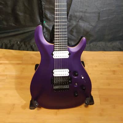 Kiesel CT7 - Piezo, Grape Jelly Metallic Purple / JEFF shaved neckheel (Carvin) 2016  CT7C image 1