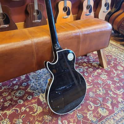 Gibson Custom Les Paul Custom 25 1/2 Scale Ebony Gloss GH image 2