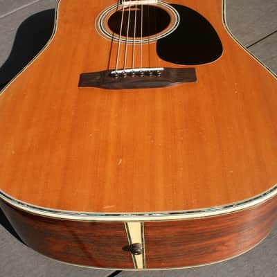 1978 Yairi YW800 B. Rosewood Jacaranda Japan Vintage - Natural+Vintage Hard Case image 18