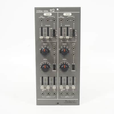 Roland SYSTEM-100M Model 112 Dual VCO Modular Analog Synthesizer w/ Cable image 2