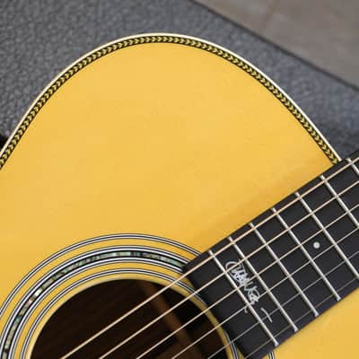 2023 Martin OMJM John Mayer Signature Model Acoustic Guitar Natural + OHSC image 3