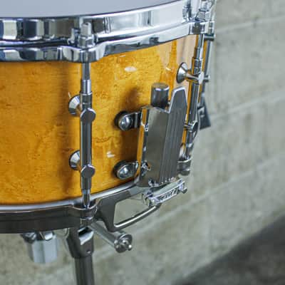 Tama Gladstone Artwood Snare Drum – 6.5" x 14" – Birdseye Maple – Mid 80s (1986–87) – AW546 image 10