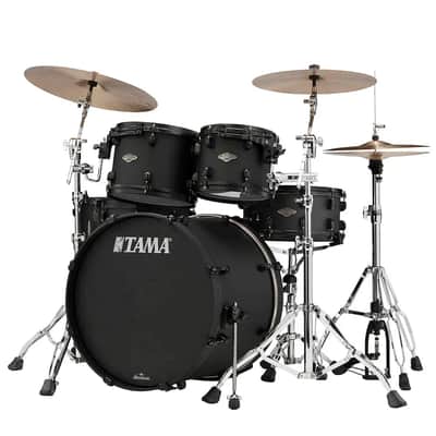Tama Starclassic Performer 5pc Drum Set Flat Black image 3