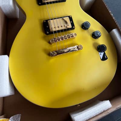 ESP LTD Eclipse EC-256 Electric Guitar - Vintage Gold Satin image 2