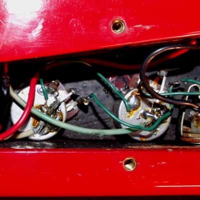 Warwick Nobby Meidel Bass 1985 Red. Headless. Extremely Rare. Few built in this color image 22