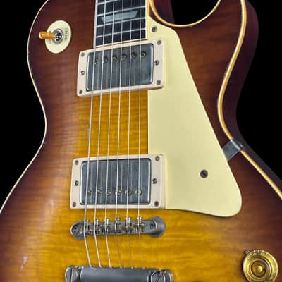 Gibson Custom Dealer Select 1959 Les Paul Brazilian Golden Poppy Light Aged w/case 96065 image 4