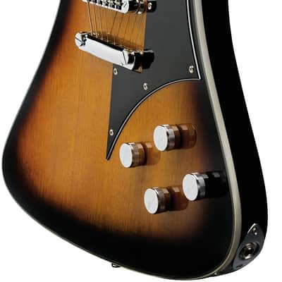 Hagstrom HSFANTOMEN18 Electric Guitar, Fantomen, Tobacco Sunburst image 7