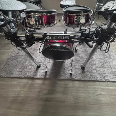 Alesis Strike Pro Kit Electronic Drum Set 2010s - Red Sparkle image 6