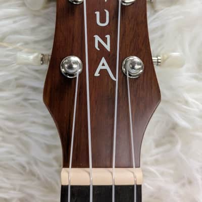 Luna Guitars Maluhia Peace Sign Tenor Ukulele Satin Natural Finish, UKE MALU image 5