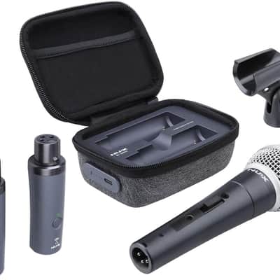 NUX B-3RC Microphone Wireless System with Charging Case, Microphone Bundle, 2.4GHz 24-bit/44.1kHz Audio Quality image 1