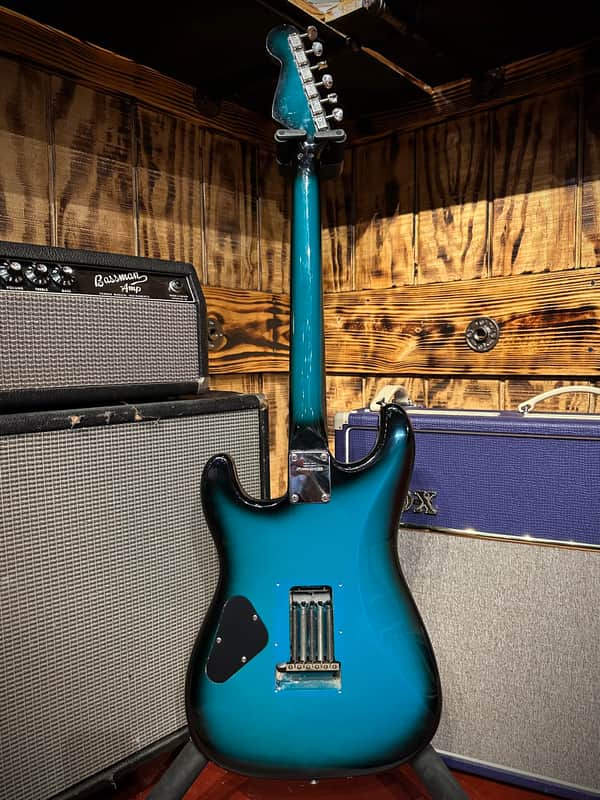 1983 Fernandes Japan FST-75 Function Stratocaster Blue Burst *Rare