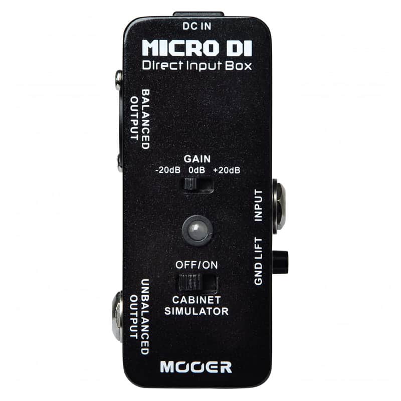 MOOER MICRO DI DIRECT INPUT BOX image 1