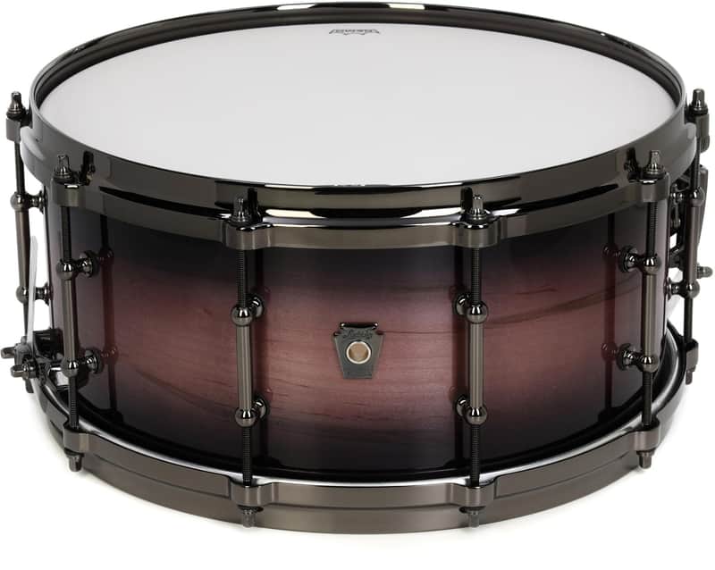 Ludwig Classic Maple Exotic Snare Drum - 6.5 inches x 14 inches  Amethyst Burst image 1
