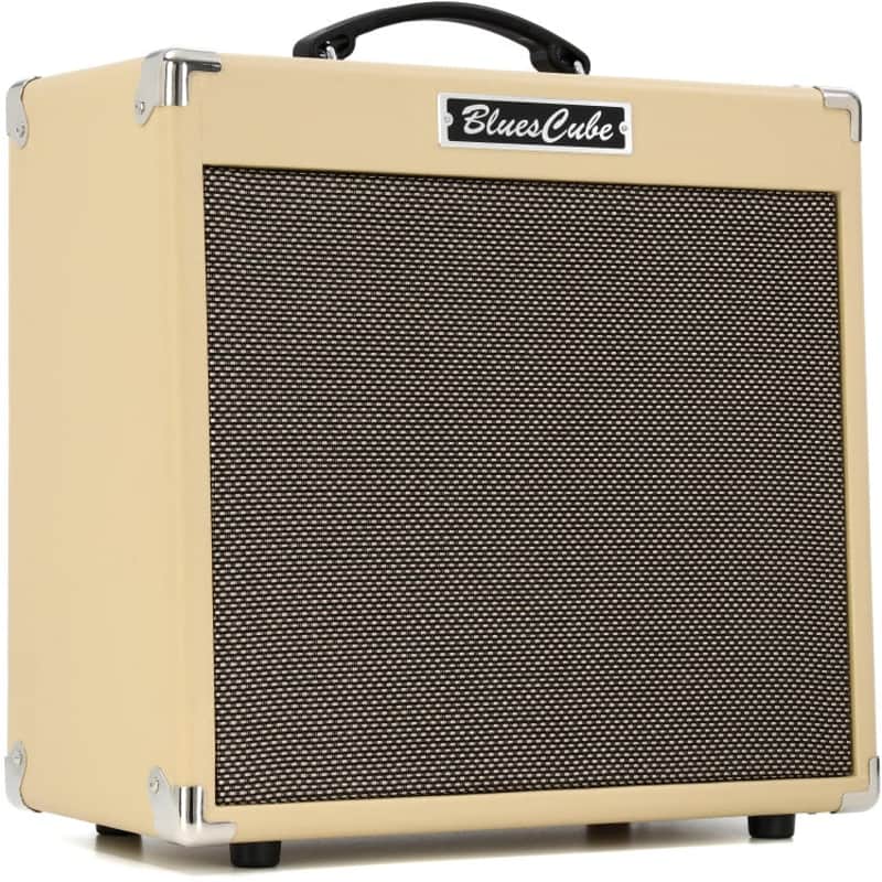 Roland Blues Cube Hot 30-watt 1 x 12-inch Combo Amp - Vintage Blonde (BCHot-VBd2) image 1
