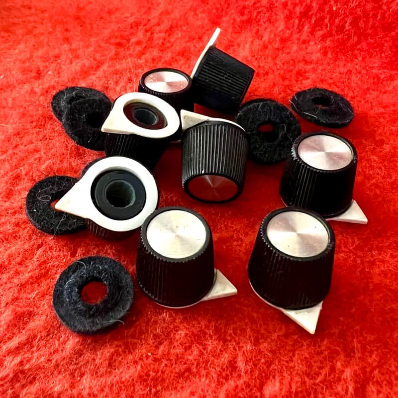 Binson Echorec mini pointer knobs 1960’s - Guild original vintage italy image 1