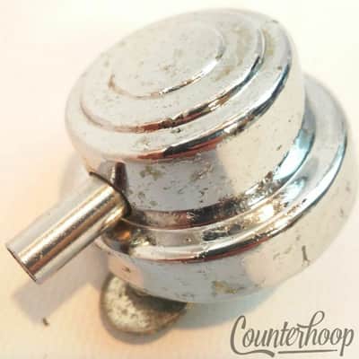 *Camco 60s Oaklawn Bass/Tom/Snare Drum Turret Lug Chrome Vintage DW USA Chanute* image 3