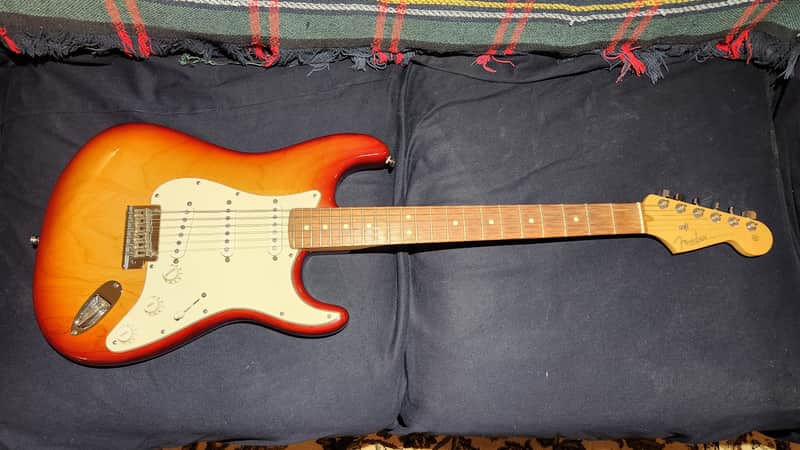 2011 Fender American Standard Stratocaster with Rosewood Fretboard - Sienna Sunburst image 1