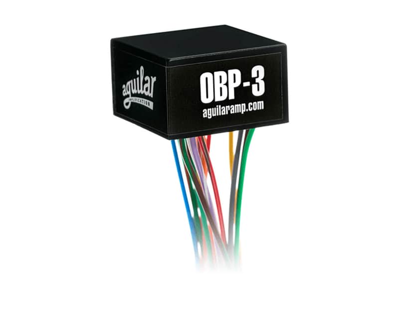 Aguilar OBP-3TK 3-Band Boost/Cut Onboard Bass Preamp w/Toggle - Open Box image 1