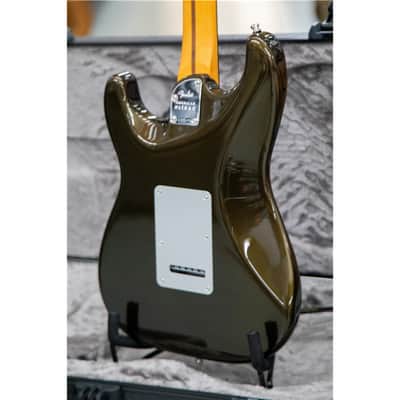 FENDER Am Ultra II Stratocaster HSS EB Texas Tea image 10
