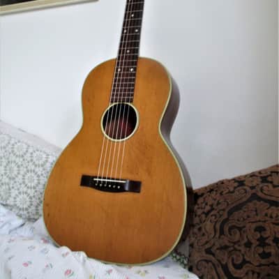 Framus Zenith Josh White 1957 skiffle jazz blues 4/4 folk large parlor guitar new set-up image 4