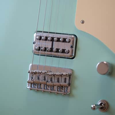 2014 Fender Mexico Cabronita Telecaster - in Surf Green image 5
