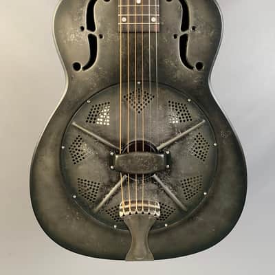 National National NRP B Series 14-Fret Black Rust 2020 - Black Rust image 1