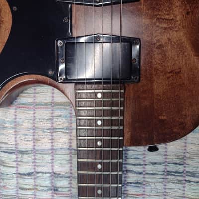 Gibson L6S Deluxe 1974-75 - Bourbon-Walnut (Refinished) Original Wine Red image 14