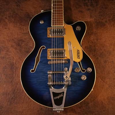 Gretsch G5655T-QM Electromatic Semi-hollow in Blue Smokeburst image 2