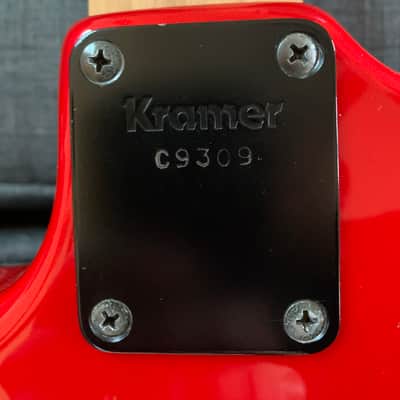 1984 Kramer Baretta, Candy Apple Red - Vintage - Not Reissue image 8
