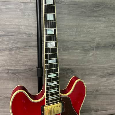 1981 Gibson B.B. King Lucille Signature Electric Guitar Cherry Red w/ Case #2640 image 11