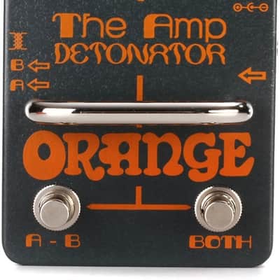 Orange Amp Detonator Buffered ABY Switcher Guitar Effects Pedal image 1