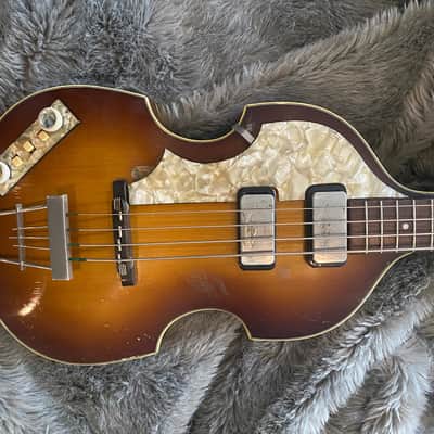 Hofner 500/1 Bass, Van Wouw - Left Handed 1961 - Sunburst image 2