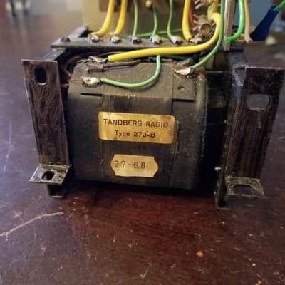 Tandberg Tube 245 / 25 / 6.3 V Power Transformer 64 62 Type 273-B 12AX7 12AU7 50 Hz Preamp Project 1965 image 5