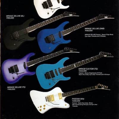 ESP "The Mirage Custom" 1986 image 9