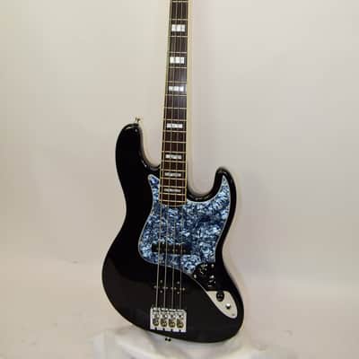 D. Lakin Basses JOC029 Joe Osborn Signature 4-String Bass, Black w/ Case image 2