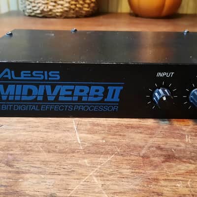Alesis Midiverb II 16-Bit Digital Effects Processor 1990s - Black image 6