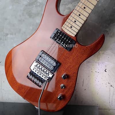 B.C. Rich Gunslinger Mahogany Reverse Head - Natural image 1