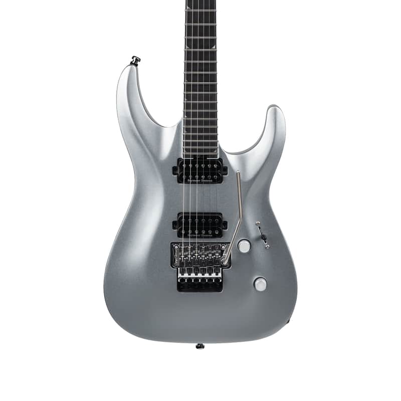 Jackson Pro Plus Series Soloist SLA2 Ebony - Quicksilver image 1