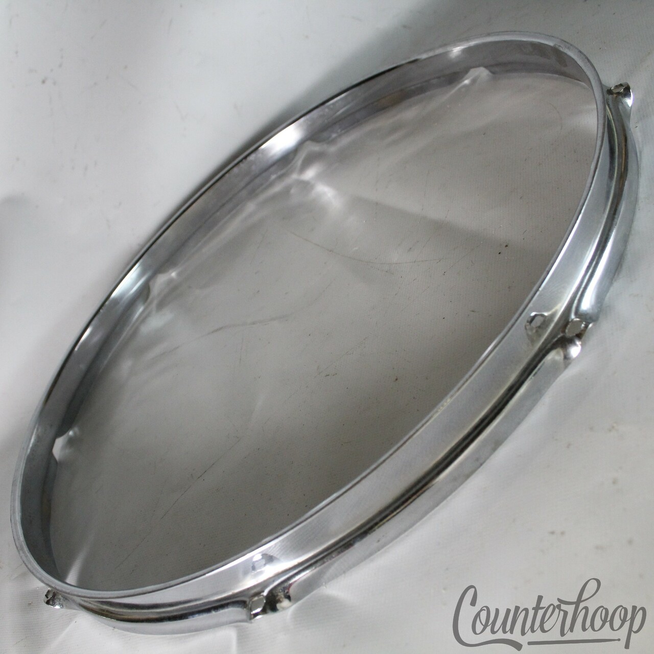 Rogers 16"Tall-Boy Cleveland Floor Tom Drum Rim/Hoop Triple-Flange Holiday 60s* — main photograph