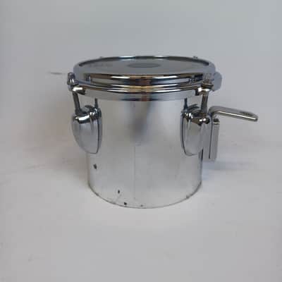 *Slingerland 5.5x6" Concert Tom Drum Chrome Wrap 100 Series Sonatube Vintage 80s image 4