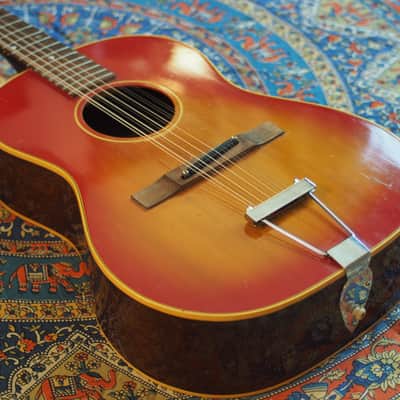 1967 Gibson B-25-12 String Acoustic-Sunburst. - Video image 3