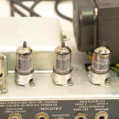 1981 Fender Twin Reverb Silverface Amp w/ Jensen Speakers, Recapped, Footswitch image 14