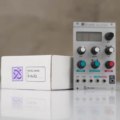 Mutable Instruments Braids Eurorack Module w/ Box & Tiptop Stackcables #58561 image 13