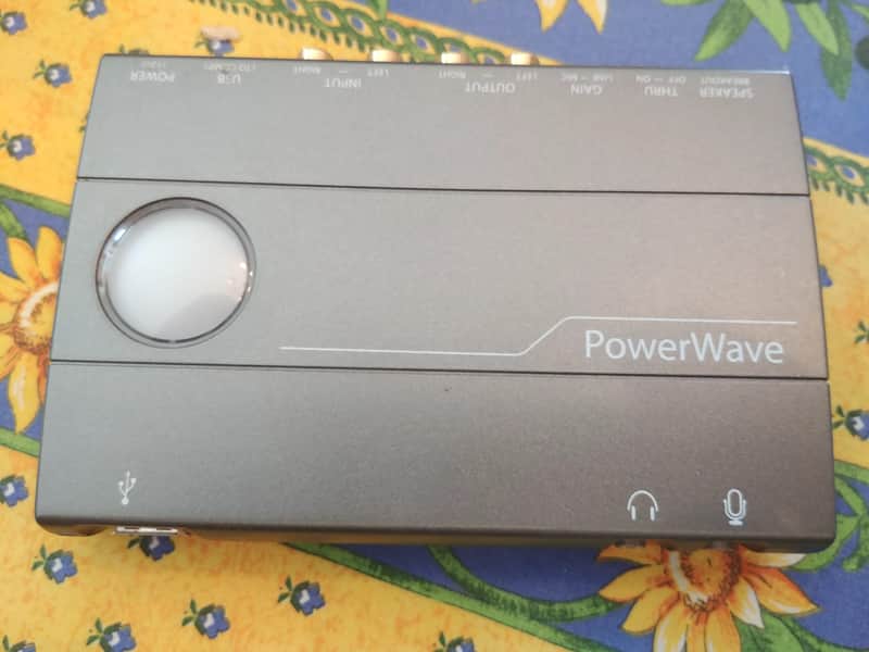 Griffin PowerWave USB Audio Interface & Desktop Amplifier (for PowerPC Macs) image 1