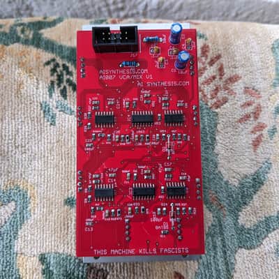 AI Synthesis AI007 Quad VCA Mixer - Silver image 2