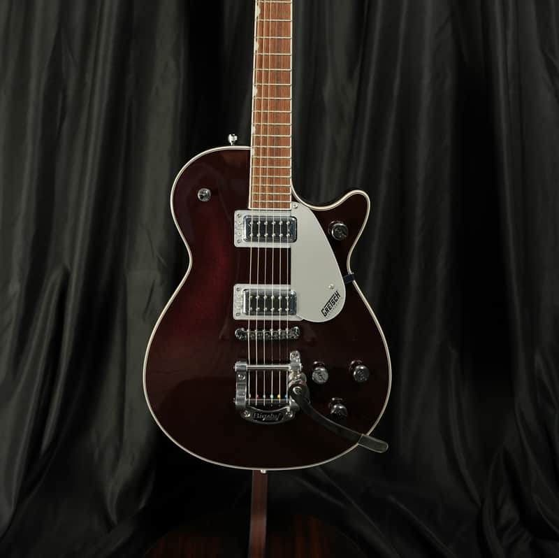 Gretsch G5230T Electromatic® Jet™ FT Single-Cut with Bigsby® 2025 - Dark Cherry Metallic image 1