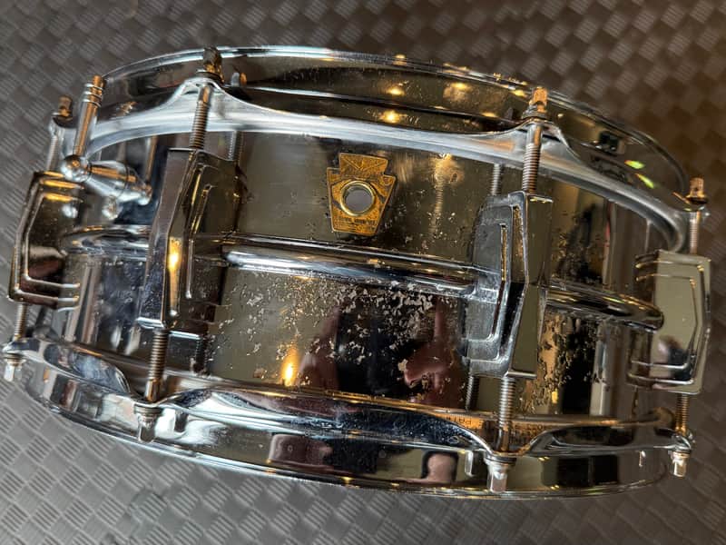 Ludwig LM400 Supraphonic Snare Drum 1960s image 1