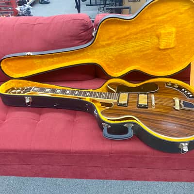Ventura V-1502 Al Ciaola Copy Electric Guitar 1970's - Walnut w/ Case Made in Japan image 17
